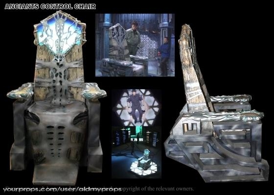 Stargate Atlantis ANCIANTS CONTROL CHAIR 1