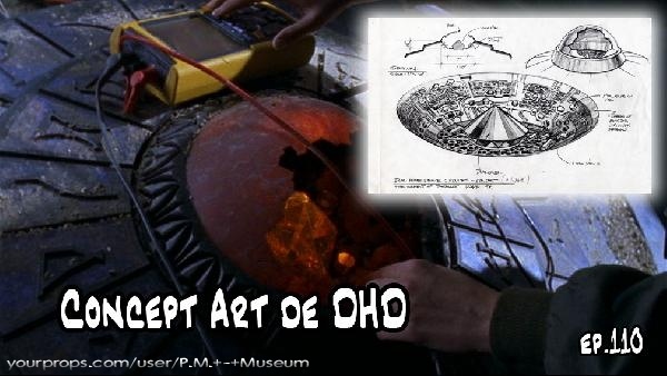 Stargate SG 1 Stargate SG1 Concept Art Broken DHD 1