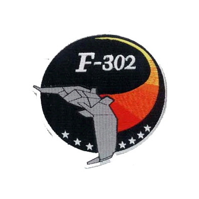 ecusson pilote f 302